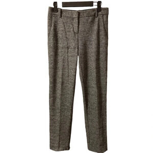 THEORY NABIKI SLIM WOOL BLEND TROUSERS